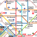 Madrid Metro Map (offline) иконка