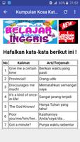 Kamus Bahasa Indonesia Inggris capture d'écran 3