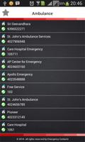 Emergency Contacts capture d'écran 2