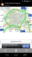 Traffic bypasses / Highways A2 poster