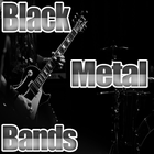 Rock Bands Black Metal Bands HARD ROCK-icoon