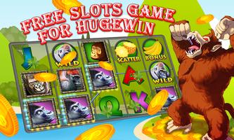 Slots Gorilla King Jackpot โปสเตอร์