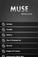 Muse Song Lyrics تصوير الشاشة 1