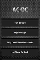 AC/DC Lyrics poster