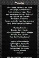 Imagine Dragons Song Lyrics imagem de tela 1