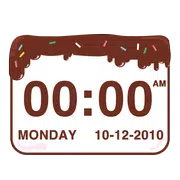 Chocolatecake Clock Widget