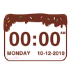 Chocolatecake Clock Widget APK
