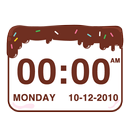 Chocolatecake Clock Widget APK