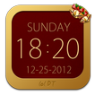 Christmas Clock Widget