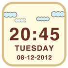 LiveCloud Clock Widget icône