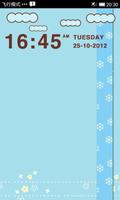 LiveCloud Clock Widget স্ক্রিনশট 1