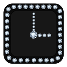 Diamond Clock Widget icono