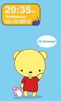 HoneyHoney Clock Widget โปสเตอร์