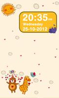 HoneyHoney Clock Widget ภาพหน้าจอ 1