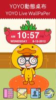 Strawberry Clock Widget poster