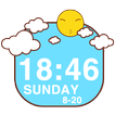 ”Sunshine Clock Widget