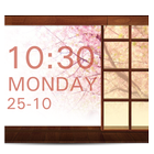 SakuraStyle Clock Widget icône