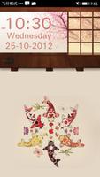 SakuraStyle Clock Widget poster