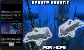 Addon Update Aquatic for MCPE capture d'écran 3
