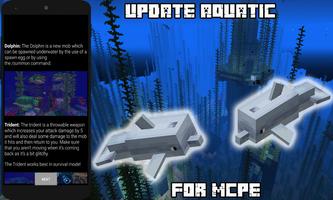 Addon Update Aquatic for MCPE capture d'écran 1