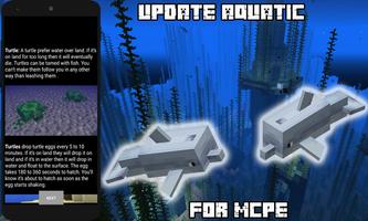 Addon Update Aquatic for MCPE ภาพหน้าจอ 2
