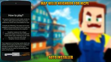 Map Hello Neighbor for MCPE capture d'écran 1