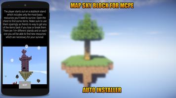 Map Sky Block for MCPE syot layar 1