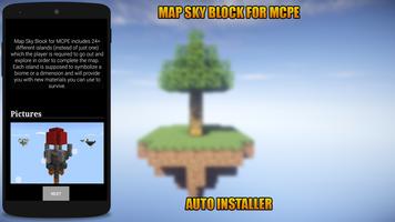 Map Sky Block for MCPE syot layar 2