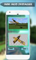 War Plane Minecraft Addon MCPE Cartaz