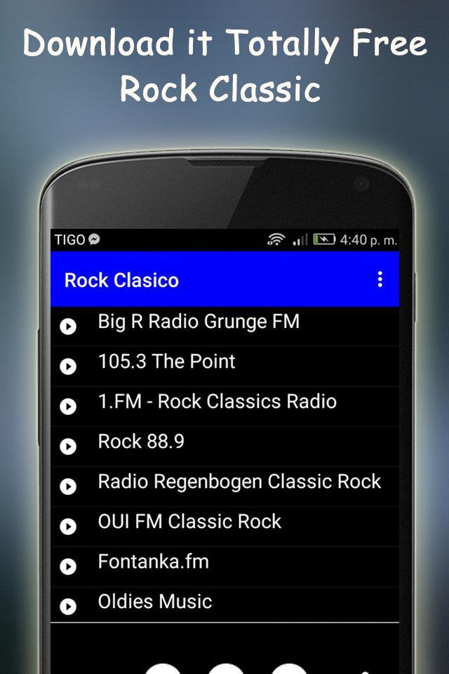 Classic Rock In English and Spanish Free Radio for Android - APK Download