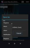 Easy Ringtone Maker capture d'écran 2