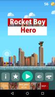 Rocket Boy Hero Tower Saver Poster