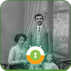 ikon Vintage Family Pic Lock Screen