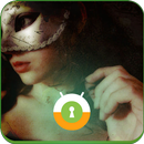 Woman Behind Mask Lock Screen APK