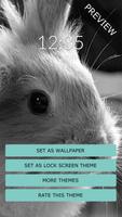 Bunny Funny Wall & Lock स्क्रीनशॉट 1