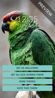Green Parrot Wall & Lock تصوير الشاشة 1