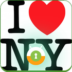 I love New York Wall & Lock icône