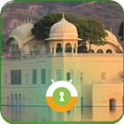 Jaipur Jal Mahal Wall & Lock أيقونة