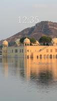 Jaipur Jal Mahal Wall & Lock Affiche