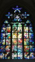 Church Window Paint LockScreen Plakat