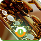 Saxophone Wall & Lock icône