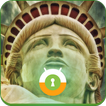 Statue of Liberty Wall & Lock