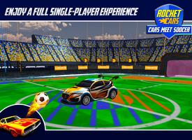 Rocket Car Soccer : Drive & Fo capture d'écran 1