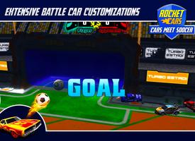 Rocket Car Soccer : Drive & Fo captura de pantalla 2