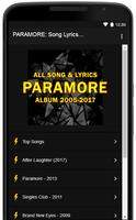 1 Schermata Hits Lyrics Of Paramore!!