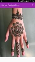 Henna Designs Easy Affiche
