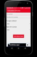 Calculadora del amor Affiche