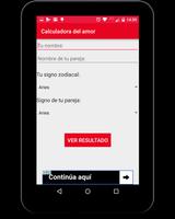 Calculadora del amor capture d'écran 1