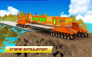 Bridge Construction 3D : Real City Crane Simulator screenshot 2