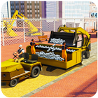 Construction Simulator : Heavy Crane Road Builder أيقونة